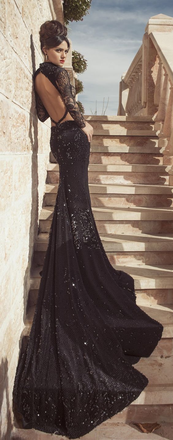 50 Beautiful Black Wedding Dresses You Will Love Page 5