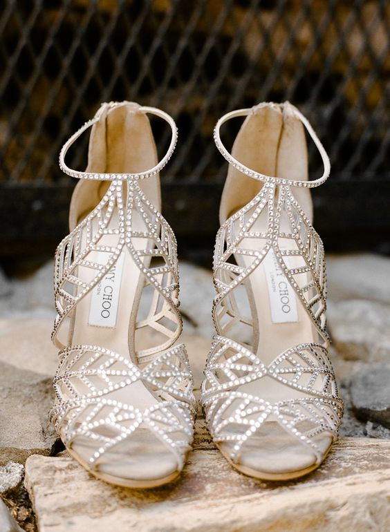 Jimmy Choo wedding shoes