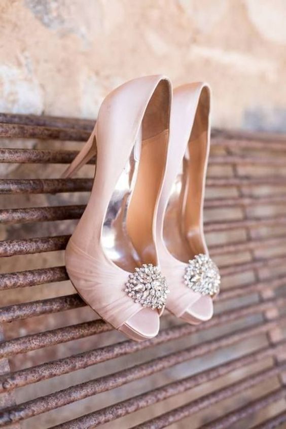 Peach Wedding Shoes