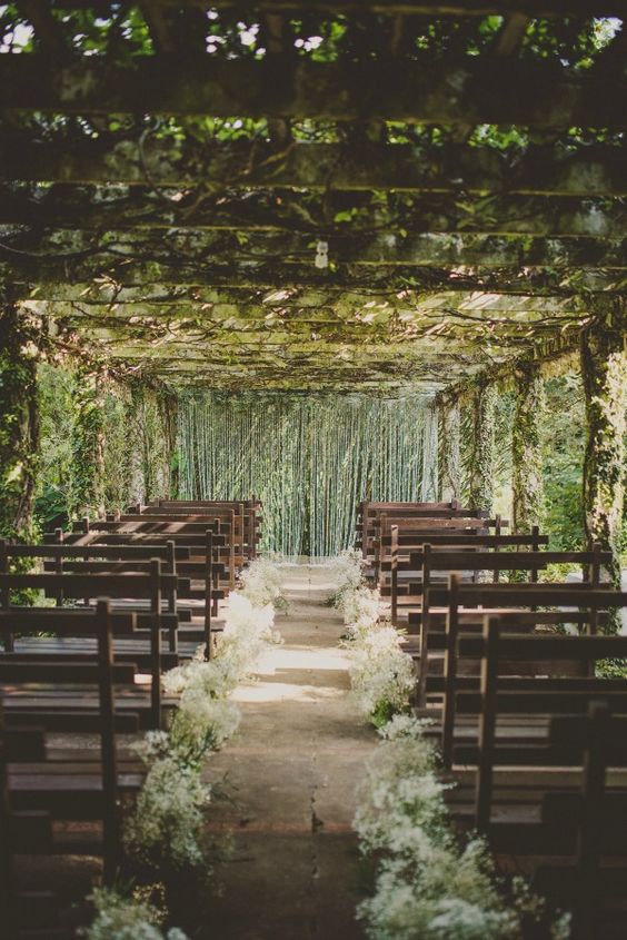 100 Awesome Outdoor Wedding Aisles You‘ll Love Page 4