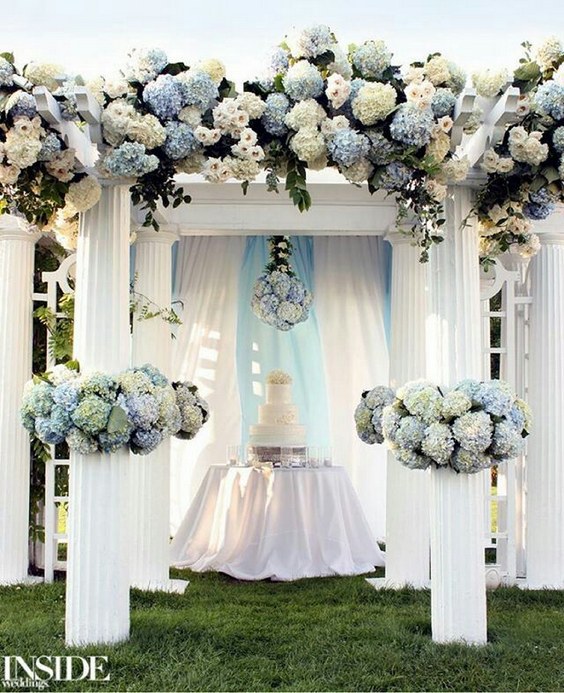 100 Beautiful Hydrangeas Wedding Ideas – Page 6 – Hi Miss Puff
