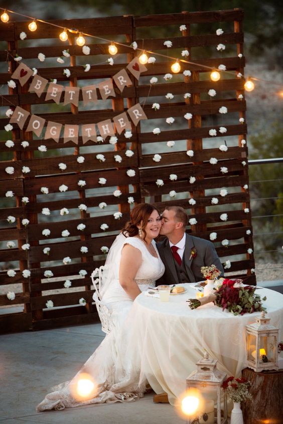 Say "I Do" to These Fab 100 Rustic Wood Pallet Wedding ...