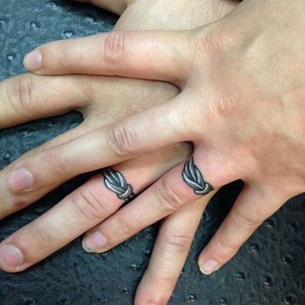 Wedding Ring Tattoos 37 