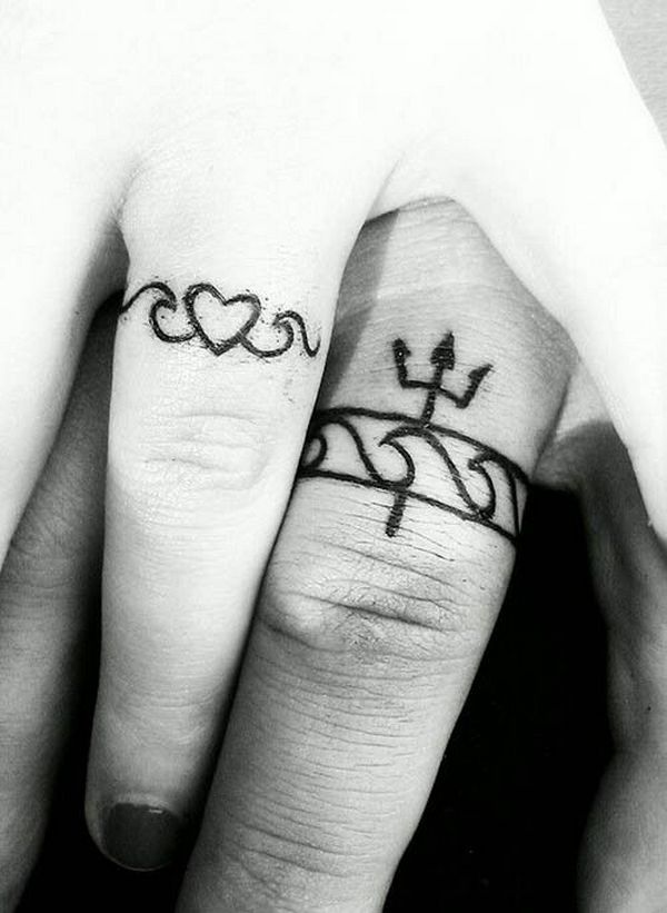 Wedding Ring Tattoos 39