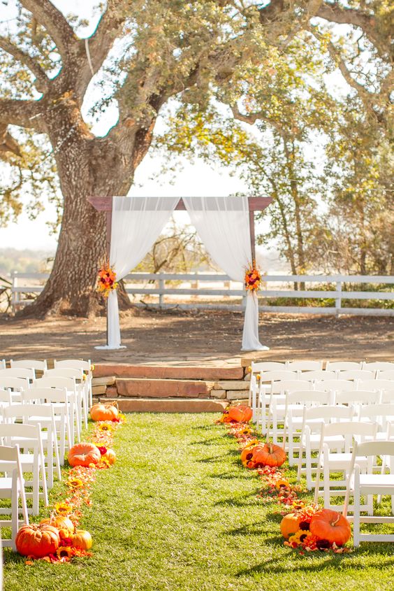 40 Outdoor Fall Wedding Arch and Altar Ideas Page 3 Hi