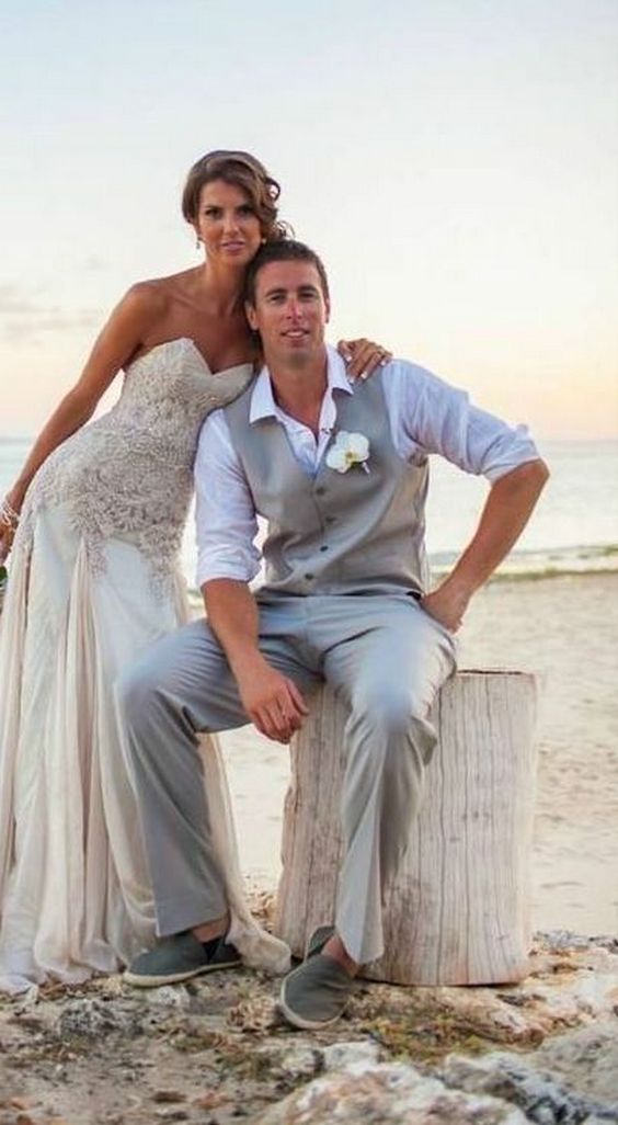 30 Beach Wedding Groom Attire Ideas Page 2 of 6 Hi