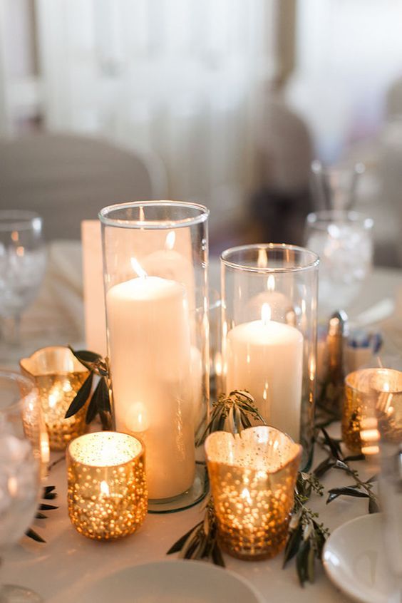 40 Glass Cylinder Wedding Centerpiece Ideas – Hi Miss Puff