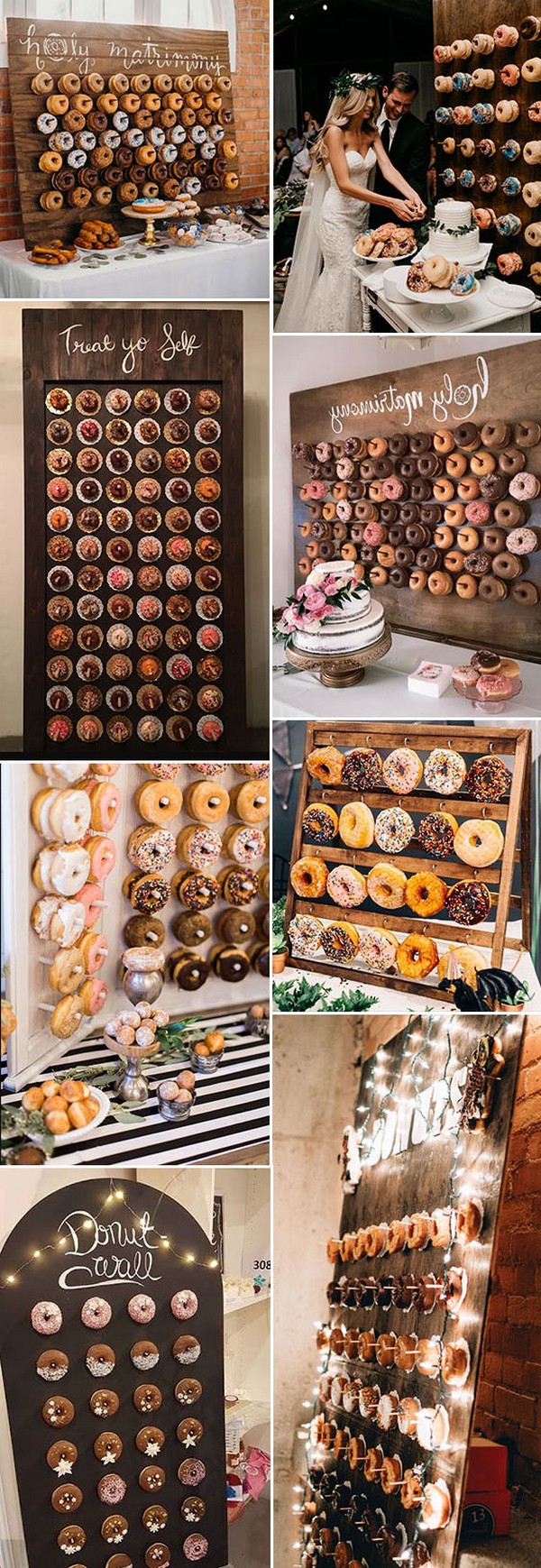 Wedding Donut Wall Donut Display Donut Stand For Wedding Donut Holder Donut Board Doughnut Bars
