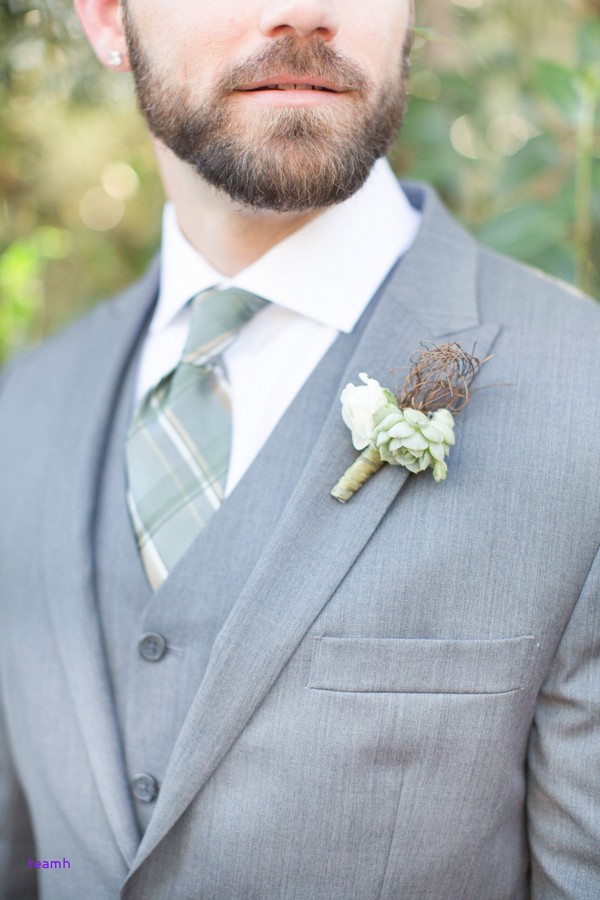 sage green and grey wedding groom attire ideas