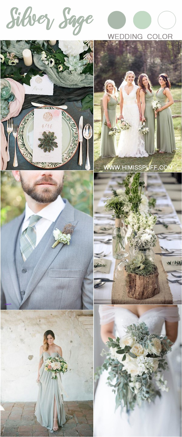 Wedding Color Trends 30 Silver Sage Green Wedding… Page 2 of 3 Hi
