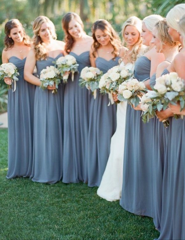 20 Dusty Blue Bridesmaid Dresses You'll ...