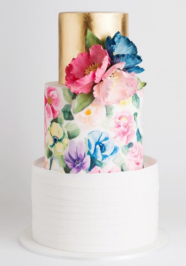 Elegant wedding cakes from cake_ink