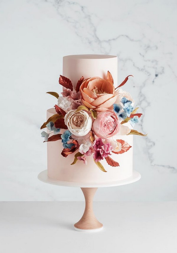 Elegant wedding cakes from cake_ink