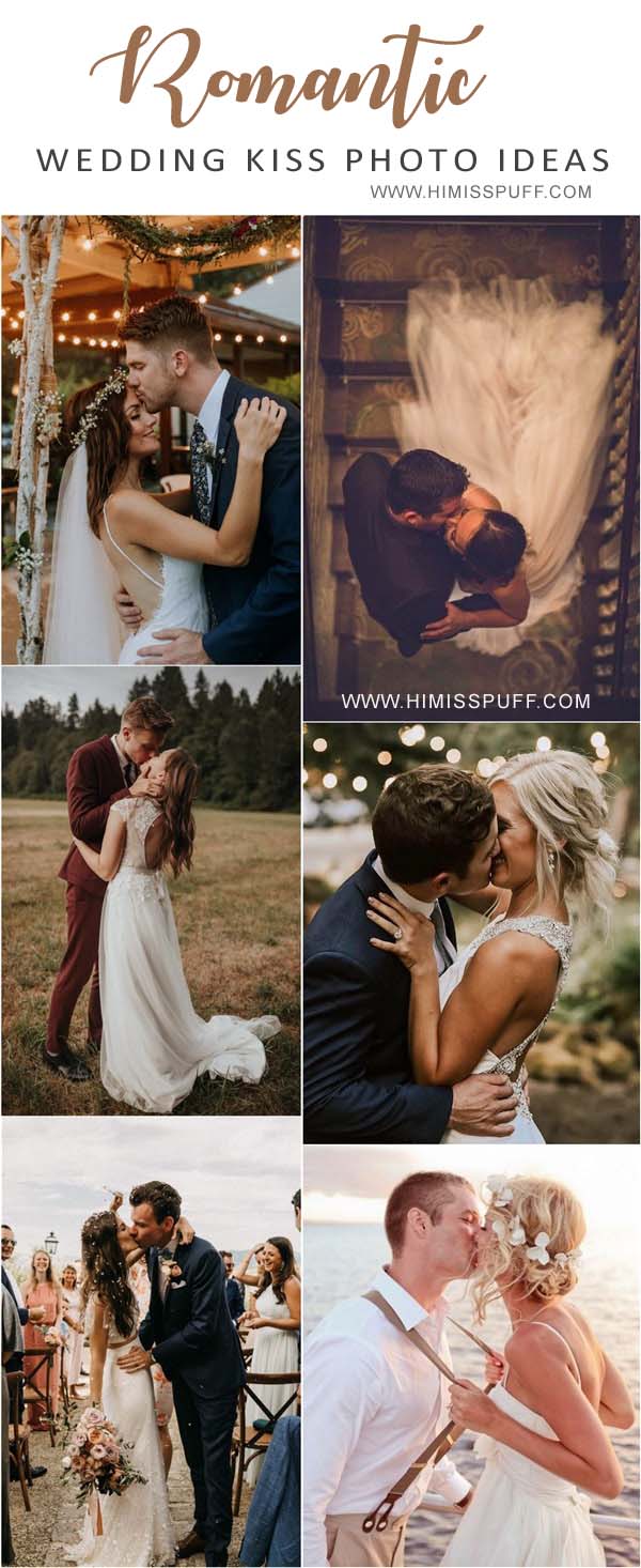 Wedding Kiss Photo Ideas