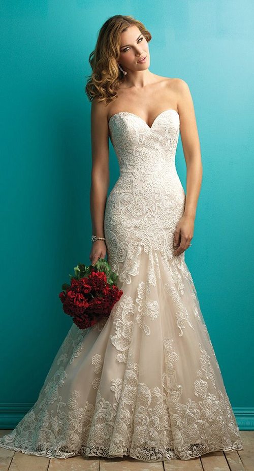 2015 lace wedding dresses