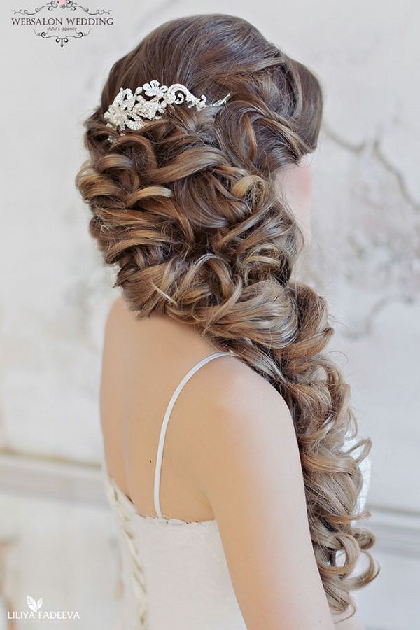20 Creative Half Up Half Down Wedding Hairstyles – Page 4 