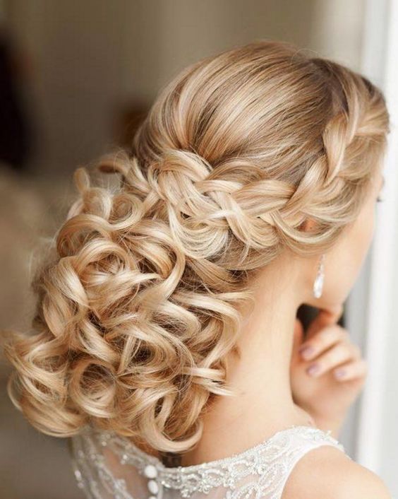 Elstile Wedding hairstyle idea