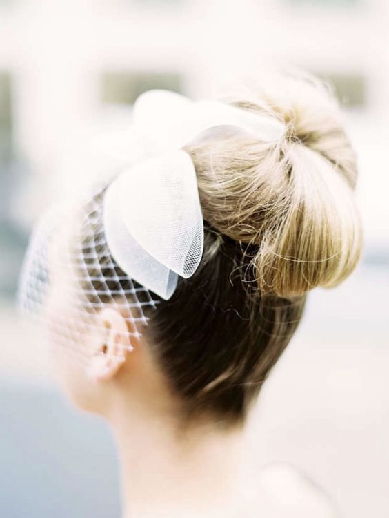 Wedding hairstyle idea via Jen Huang Photography