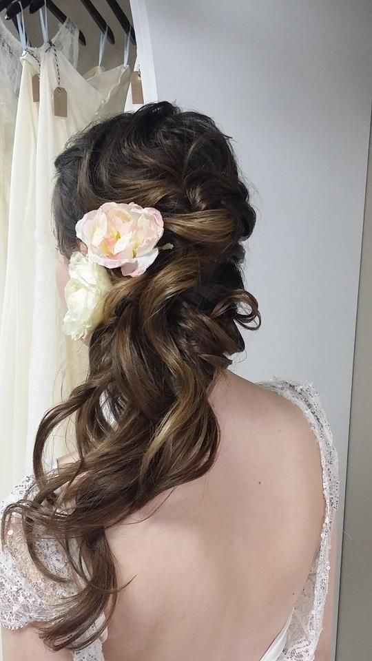 long wedding hairstyle; via Heather Ferguson