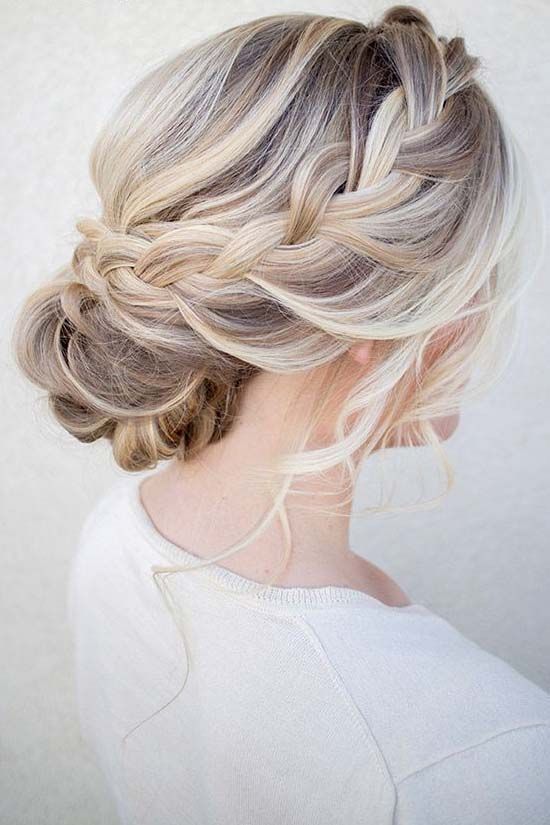 romantic wedding hairstyle