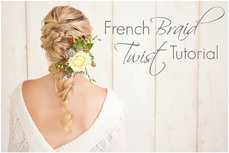 French braid twist tutorials