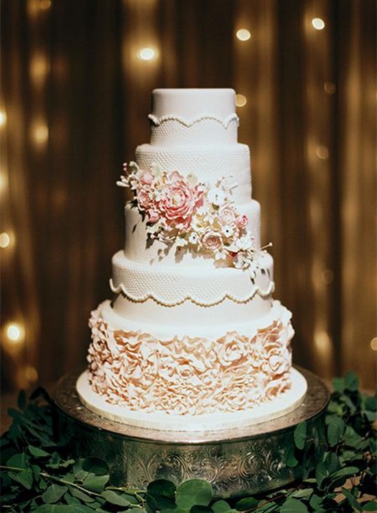 wedding cake idea via Cassidy Carson Photography