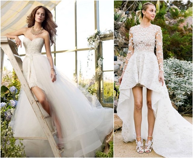 high low wedding dresses and gowns