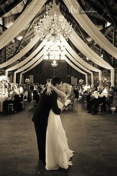 Barn Weddings Reception Seating Arranging your tables so that you can have a dance floor is a great idea.
