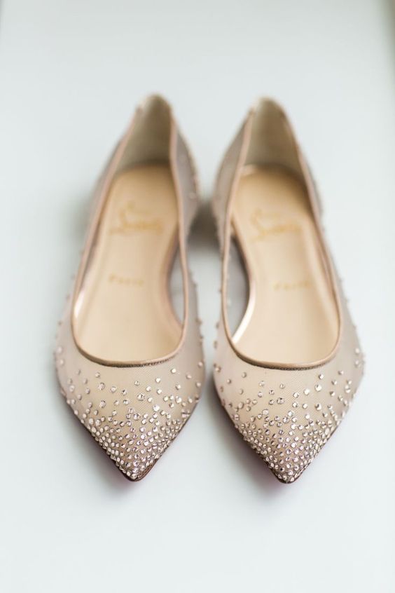 Cutest Flat Wedding Shoes for the Love of Comfort and Style