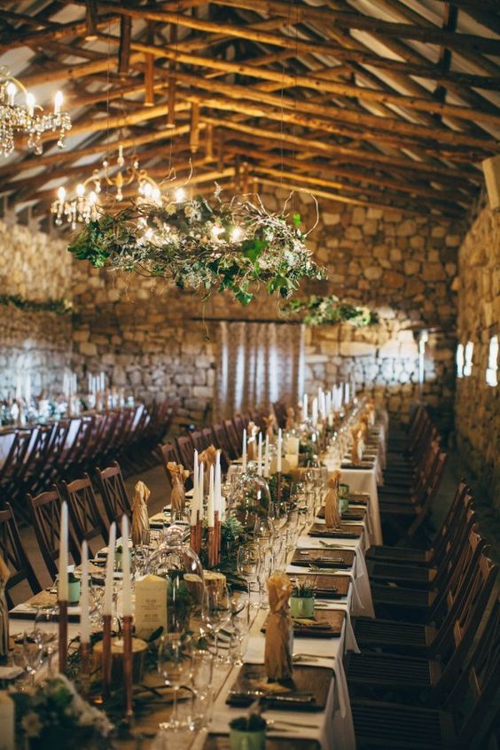 100 Stunning Rustic Indoor Barn Wedding Reception Ideas – Page 5 – Hi