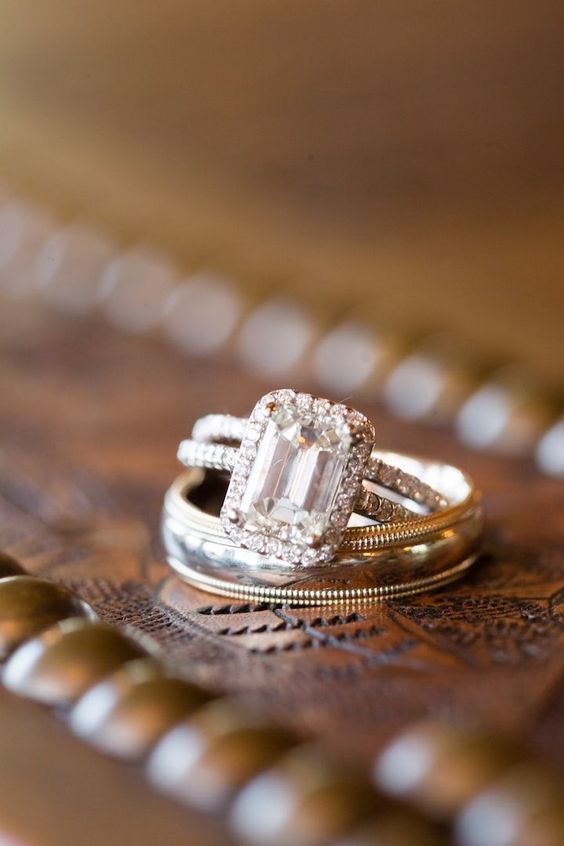Gorgeous engagement ring; photo Archetype Studios