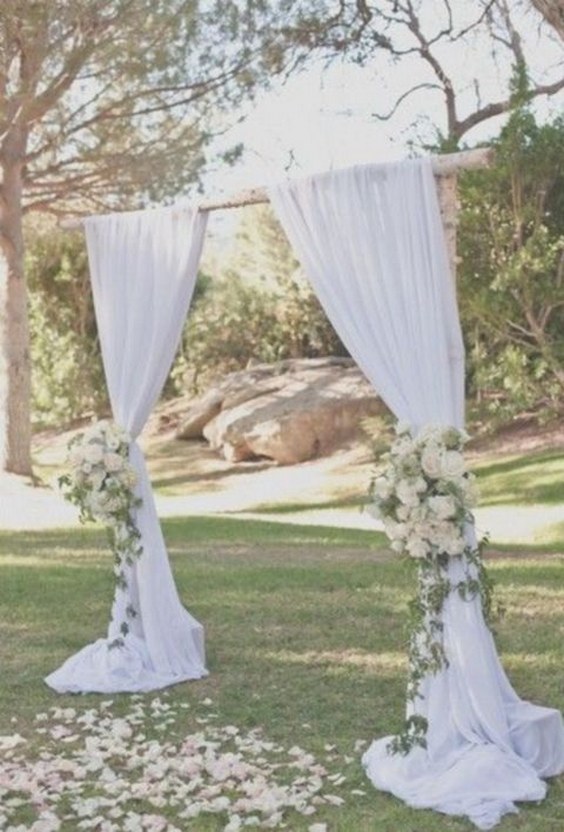 Outdoor Summer Wedding Arches