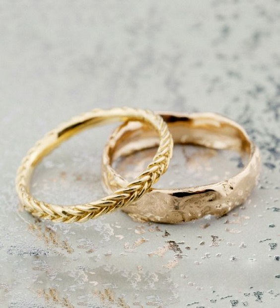 fairmined gold wedding bands from Bario Neal