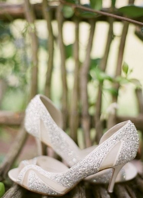 glitz wedding shoes