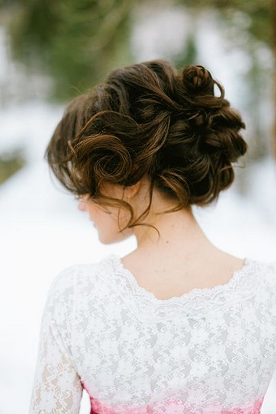 stunning wedding updo via Hair and Makeup by Steph