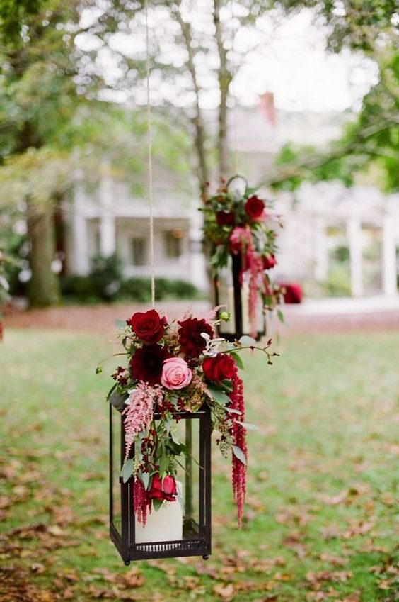 Hanging Lanterns Wedding Ideas
