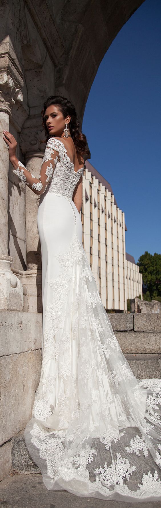 Milla Nova 2016 long sleeves wedding dresses