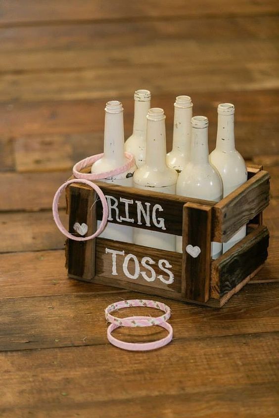 Rustic Ring Toss Game