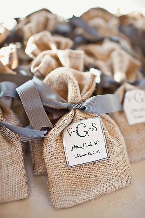 Rustic Wedding favours