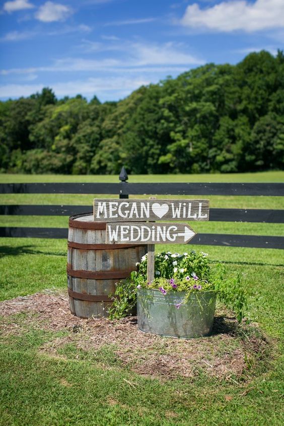 Southern Rustic Wedding Decor Ideas