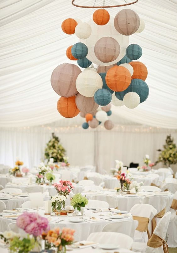 Wedding Reception Ideas with Lanterns