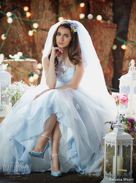 amanda wyatt 2016 bridal dresses pretty pastel blue a line wedding dress illusion sweetheart neckline floral embroidery sheer back style ailsa