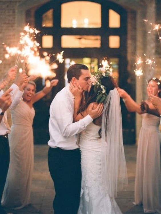 wedding sparklers sparkler send off wedding ideas 15