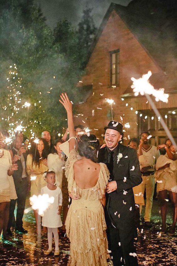 wedding sparklers sparkler send off wedding ideas 45