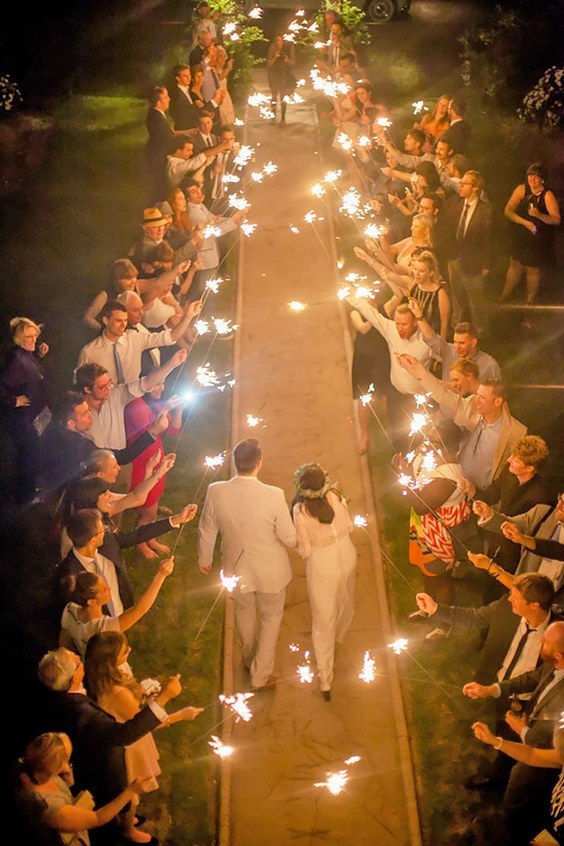 wedding sparklers sparkler send off wedding ideas 46