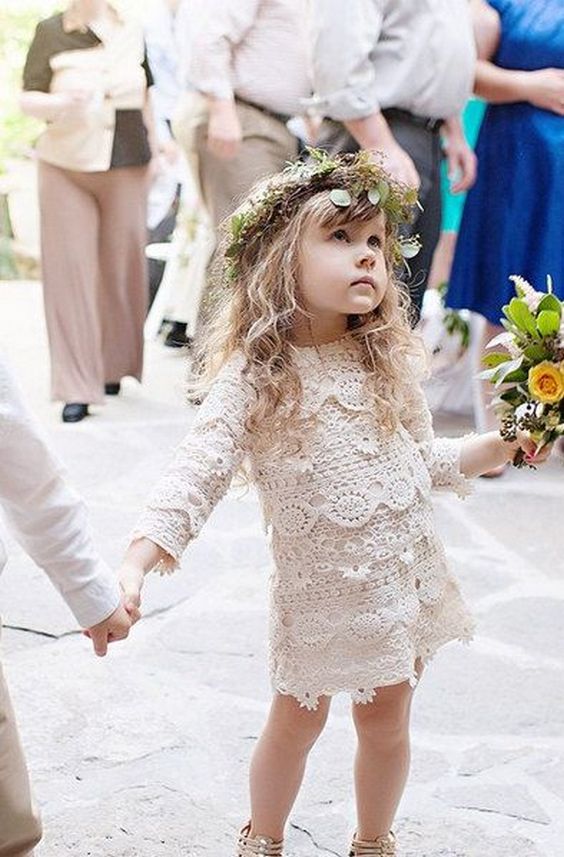 Flower girl dresses and hairstyles 13