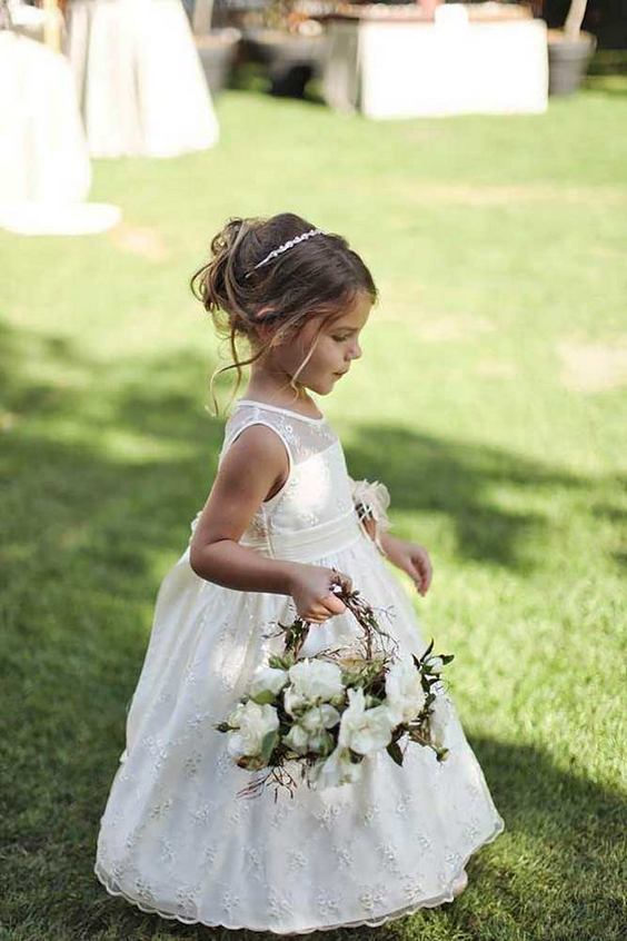 Flower girl dresses and hairstyles 20