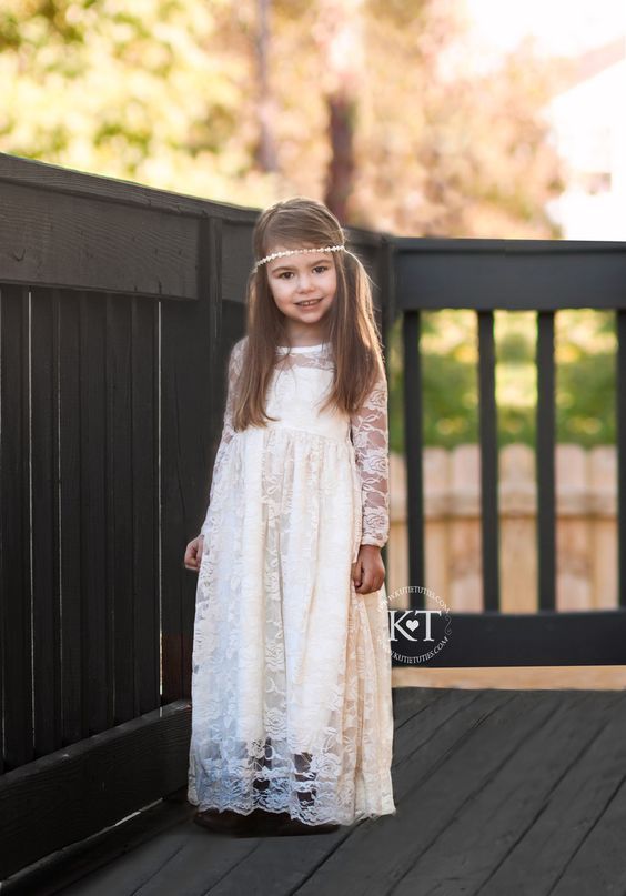 Flower girl dresses and hairstyles 21