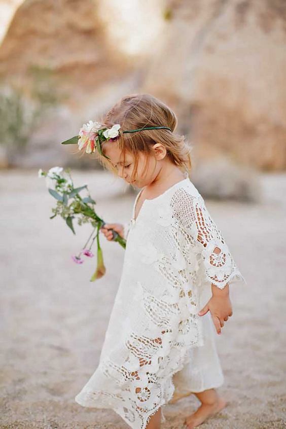 Flower girl dresses and hairstyles 6
