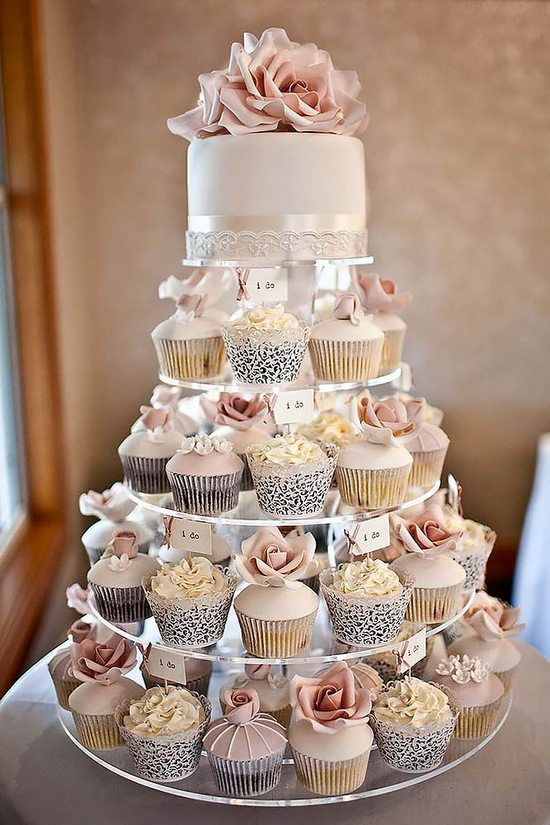 Mini Wedding Cake Wedding Cupcake 38